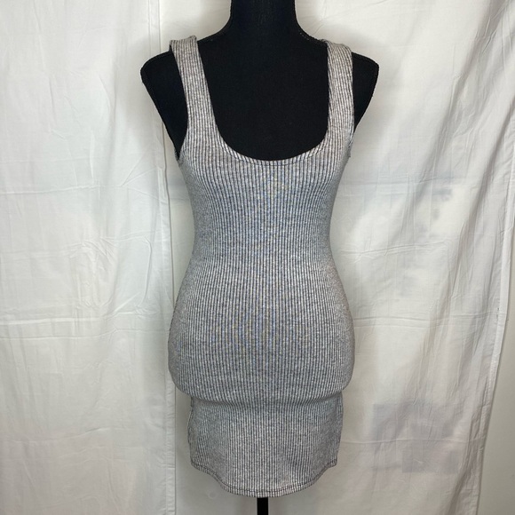 Gray Mini Dress - Picture 4 of 4